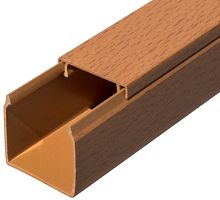 Кабель-канал Промрукав 40x40мм (2000мм) бук (уп. 60м.) картинка